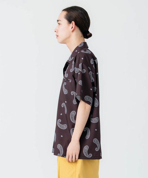SILAS（サイラス）の「PAISLEY S/S OPEN COLLAR SHIRT（シャツ/ブラウス・メンズ・ブラック/ライトグリーン・XL/L/M）」の21枚目の写真