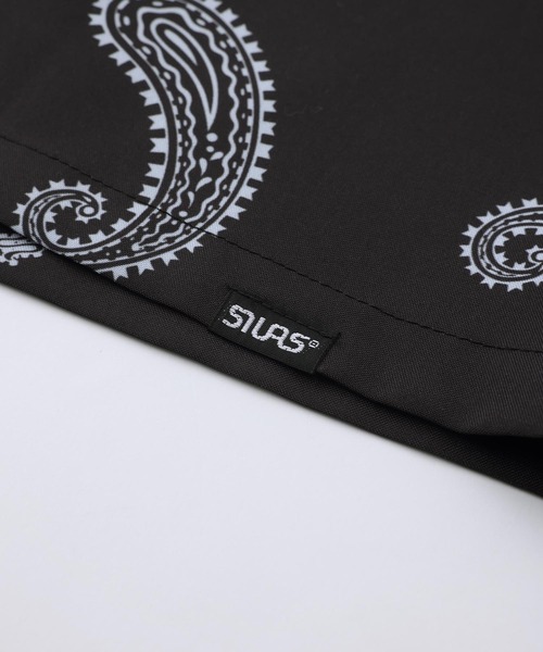 SILAS（サイラス）の「PAISLEY S/S OPEN COLLAR SHIRT（シャツ/ブラウス・メンズ・ブラック/ライトグリーン・XL/L/M）」の13枚目の写真