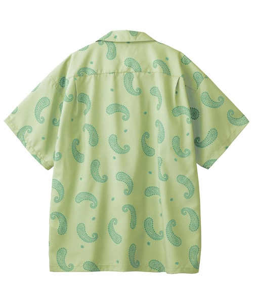 SILAS（サイラス）の「PAISLEY S/S OPEN COLLAR SHIRT（シャツ/ブラウス・メンズ・ブラック/ライトグリーン・XL/L/M）」の17枚目の写真