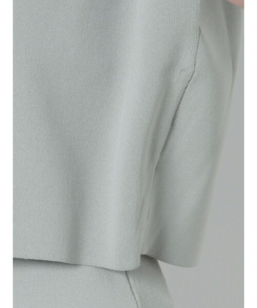 LAGUNAMOON（ラグナムーン）の「ショートZIPニットプルオーバー（ニット/セーター・レディース・ライトブルー/ブラック/アイボリー・FREE）」の20枚目の写真