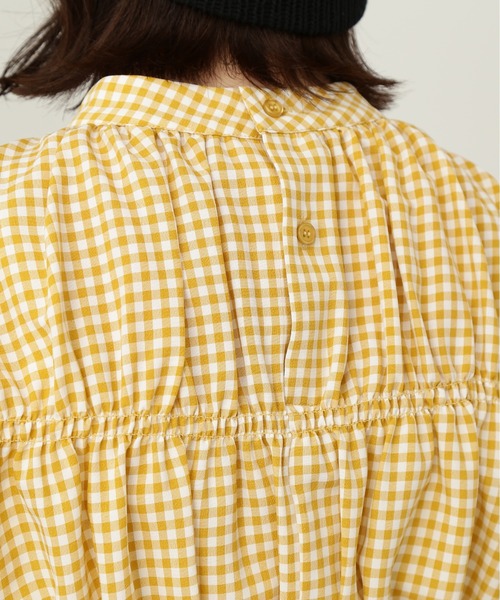 N.（N. Natural Beauty Basic）（エヌエヌナチュラルビューティーベーシック）の「◆シャーリングペプラムブラウス（シャツ/ブラウス・レディース・ブラック系その他/ベージュ系その他/オレンジ・MEDIUM）」の21枚目の写真