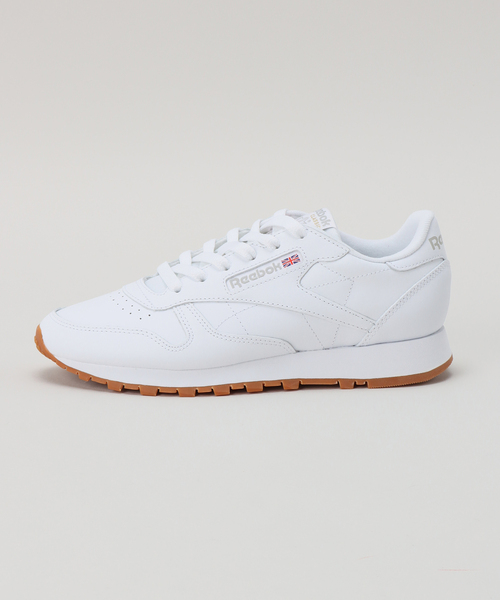 Noble(ノーブル)の「【REEBOK】 CLASSIC LEATHER(スニーカー・レディース・ホワイト・23cm/24cm/25cm)」の2枚目の写真