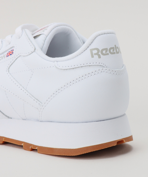Noble(ノーブル)の「【REEBOK】 CLASSIC LEATHER(スニーカー・レディース・ホワイト・23cm/24cm/25cm)」の5枚目の写真