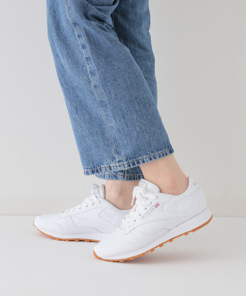 Noble(ノーブル)の「【REEBOK】 CLASSIC LEATHER(スニーカー・レディース・ホワイト・23cm/24cm/25cm)」の13枚目の写真