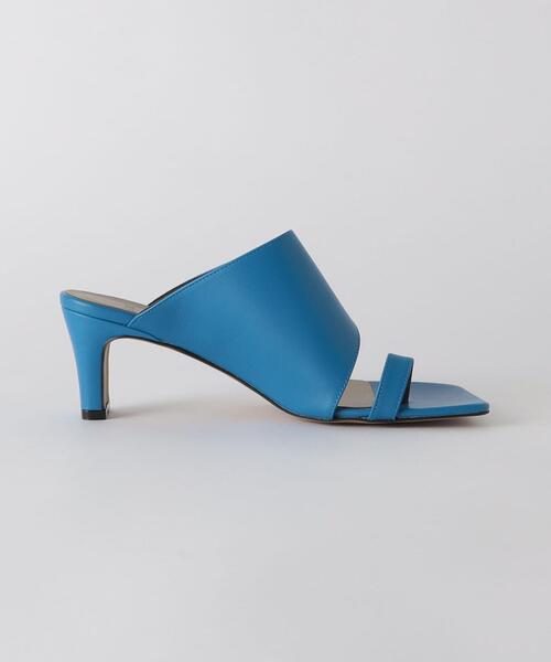 ARRUM（アールム）の「＜Arrum＞レザー トングサンダル（サンダル・レディース・コバルトブルー/ブラック・36h/37/37h/36/38）」の6枚目の写真