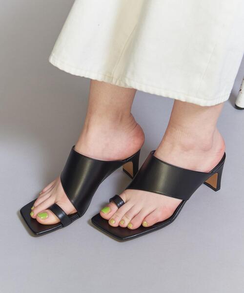 ARRUM（アールム）の「＜Arrum＞レザー トングサンダル（サンダル・レディース・コバルトブルー/ブラック・36h/37/37h/36/38）」の19枚目の写真