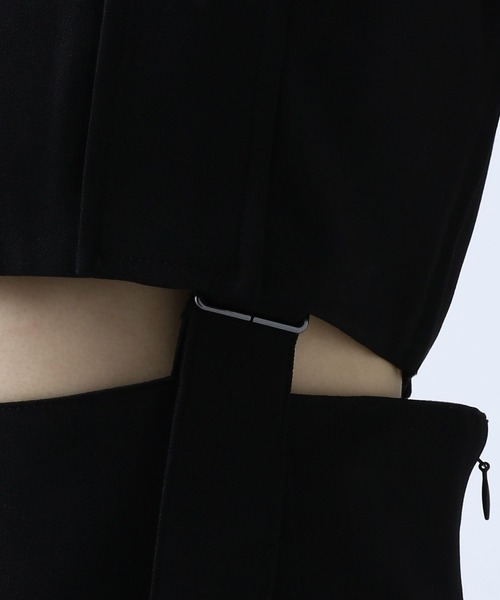 PAGEBOY（ページボーイ）の「ビスチェ×スカートSET（ワンピース・レディース・ブラック/グレイッシュベージュ/ストライプ・FREE）」の22枚目の写真