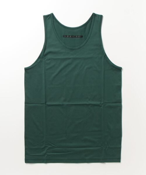 my beautiful landlet（マイビューティフルランドレット）の「【my beautiful landlet】 MERCERIZATION JERSEY BIG TANK TOP（タンクトップ・メンズ・グリーン/ベージュ/ブラック/ホワイト・FREE）」の10枚目の写真