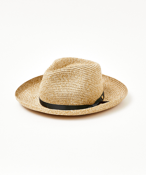 collex（コレックス）の「＜UVカット・手洗い可＞Wash Folding UV Hat ウォッシャブル中折れハット（ハット・レディース・ベージュ/ブラウン・フリー）」の5枚目の写真