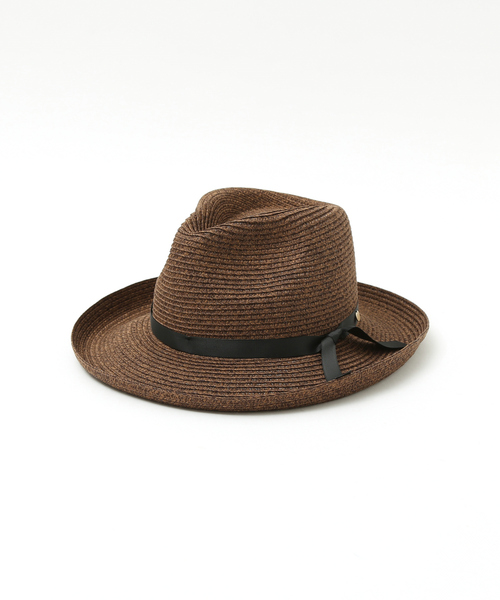 collex（コレックス）の「＜UVカット・手洗い可＞Wash Folding UV Hat ウォッシャブル中折れハット（ハット・レディース・ベージュ/ブラウン・フリー）」の6枚目の写真