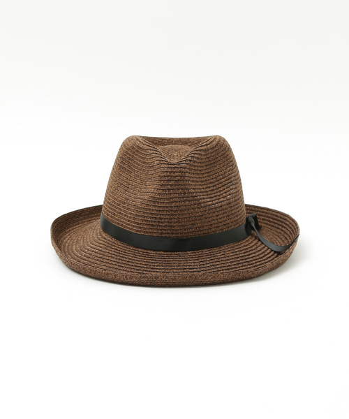 collex（コレックス）の「＜UVカット・手洗い可＞Wash Folding UV Hat ウォッシャブル中折れハット（ハット・レディース・ベージュ/ブラウン・フリー）」の7枚目の写真