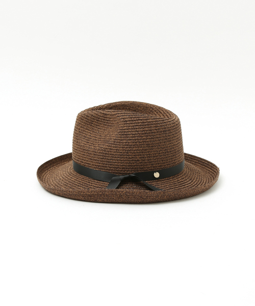 collex（コレックス）の「＜UVカット・手洗い可＞Wash Folding UV Hat ウォッシャブル中折れハット（ハット・レディース・ベージュ/ブラウン・フリー）」の8枚目の写真