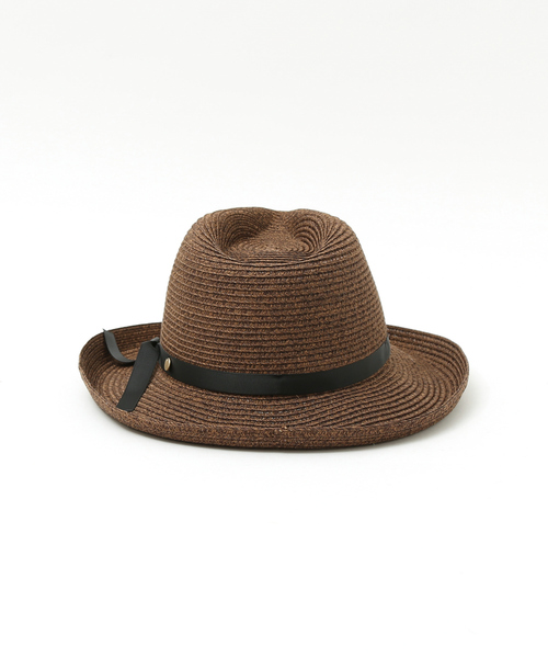 collex（コレックス）の「＜UVカット・手洗い可＞Wash Folding UV Hat ウォッシャブル中折れハット（ハット・レディース・ベージュ/ブラウン・フリー）」の9枚目の写真