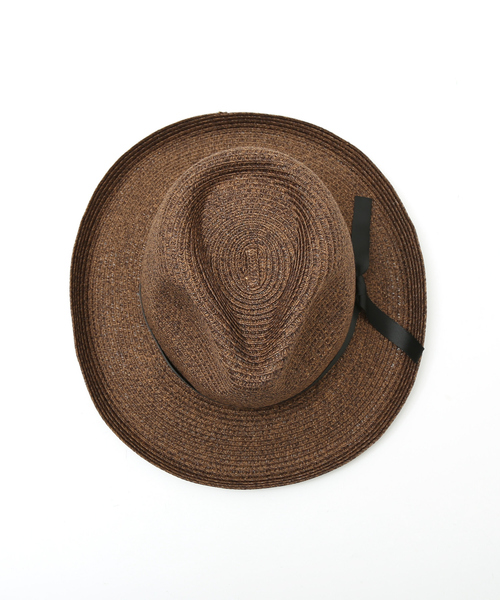 collex（コレックス）の「＜UVカット・手洗い可＞Wash Folding UV Hat ウォッシャブル中折れハット（ハット・レディース・ベージュ/ブラウン・フリー）」の10枚目の写真