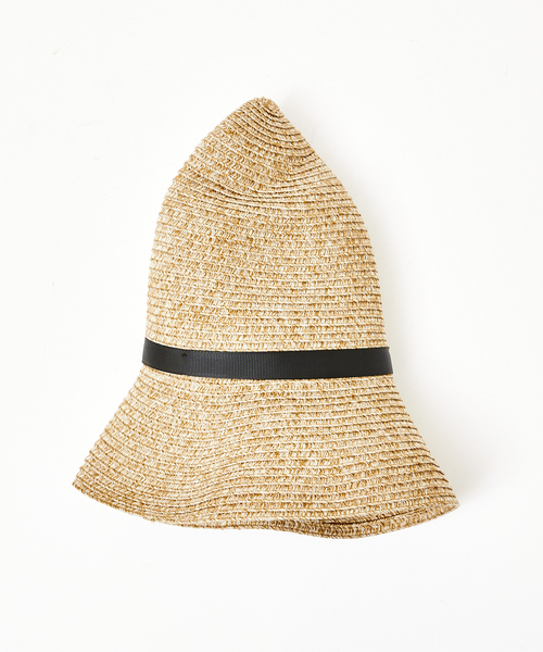 collex（コレックス）の「＜UVカット・手洗い可＞Wash Folding UV Hat ウォッシャブル中折れハット（ハット・レディース・ベージュ/ブラウン・フリー）」の17枚目の写真