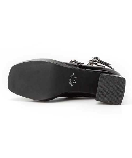 DearMyLoveRose（ディアマイラブローズ）の「スクエアトゥ2wayストラップパンプス（パンプス・レディース・ブラック/ホワイト/ピンク・24cm/24.5cm/25cm/23cm/25.5cm/23.5cm/22.5cm）」の15枚目の写真