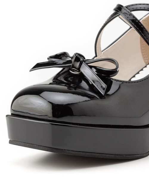 DearMyLoveRose（ディアマイラブローズ）の「スクエアトゥ2wayストラップパンプス（パンプス・レディース・ブラック/ホワイト/ピンク・24cm/24.5cm/25cm/23cm/25.5cm/23.5cm/22.5cm）」の19枚目の写真