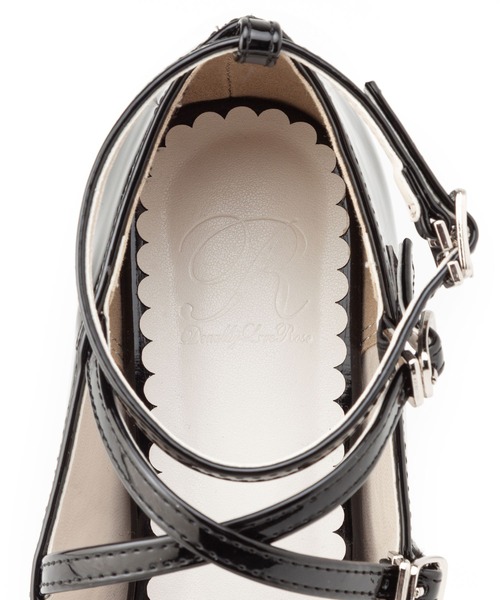 DearMyLoveRose（ディアマイラブローズ）の「スクエアトゥ2wayストラップパンプス（パンプス・レディース・ブラック/ホワイト/ピンク・24cm/24.5cm/25cm/23cm/25.5cm/23.5cm/22.5cm）」の22枚目の写真