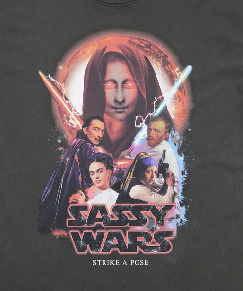 LEGENDA(レジェンダ)の「レジェンダ SASSY WARS ピグメントTシャツ / LEGENDA SASSY WARS Pigment T-Shirt(Tシャツ/カットソー・メンズ・ブラック・FREE)」の3枚目の写真