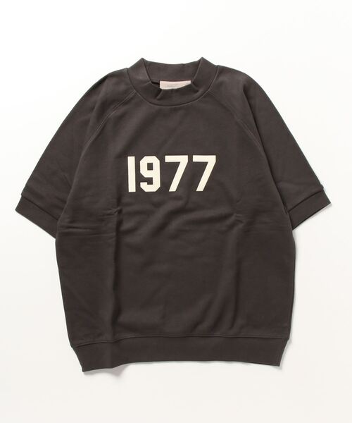 FOG ESSENTIALS（エフオージーエッセンシャルズ）の「FOG ESSENTIALS 1977LOGO  R/S T-SHIRT エッセンシャルズ 1977ロゴ ラグランスリーブTシャツ（Tシャツ/カットソー・メンズ・ブラック系その他/グレー系その他・M/L/XL/XXL/S）」の2枚目の写真