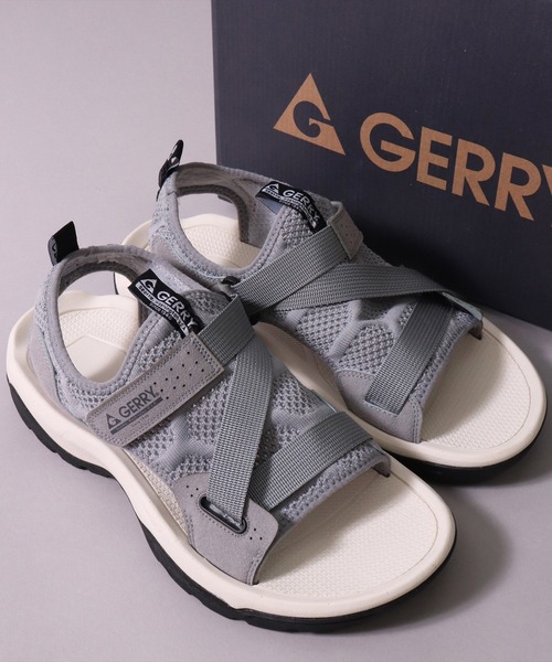 GERRY（ジェリー）の「(AC)【GERRY】【メンズ】オフロード ソール スポーツ サンダル（サンダル・メンズ・グレー/ベージュ/ブラック・27.5cm/25.5cm/26.5cm）」の10枚目の写真