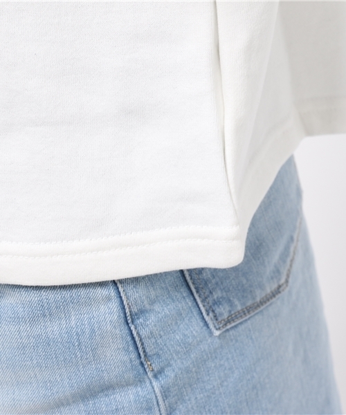 OUTLET(アウトレット)の「【goocy】配色裏毛TOP(Tシャツ/カットソー・レディース・グレー/ホワイト・FREE)」の8枚目の写真