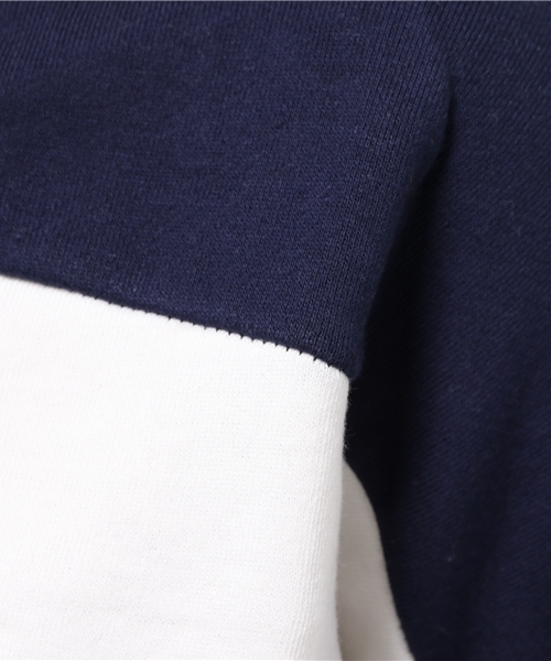 OUTLET(アウトレット)の「【goocy】配色裏毛TOP(Tシャツ/カットソー・レディース・グレー/ホワイト・FREE)」の9枚目の写真