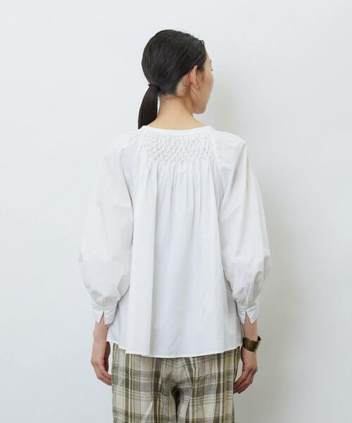 LOISIR（ロワズィール）の「インドコットンポプリンハンドスモッキング