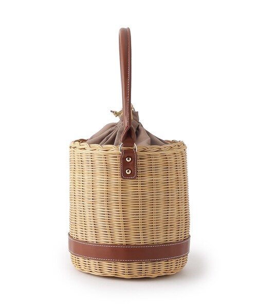 UNTITLED（アンタイトル）の「◆ラタンワンハンドバッグ（ハンドバッグ・レディース・ブラック系4/ブラウン系5・99）」の9枚目の写真