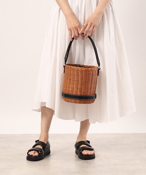 UNTITLED（アンタイトル）の「◆ラタンワンハンドバッグ（ハンドバッグ・レディース・ブラック系4/ブラウン系5・99）」の11枚目の写真