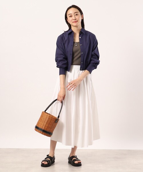 UNTITLED（アンタイトル）の「◆ラタンワンハンドバッグ（ハンドバッグ・レディース・ブラック系4/ブラウン系5・99）」の4枚目の写真