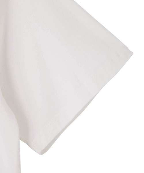 X-girl（エックスガール）の「FACE S/S TEE（Tシャツ/カットソー・レディース・ホワイト/ブラック/オリーブ・L/M/XL/S）」の9枚目の写真