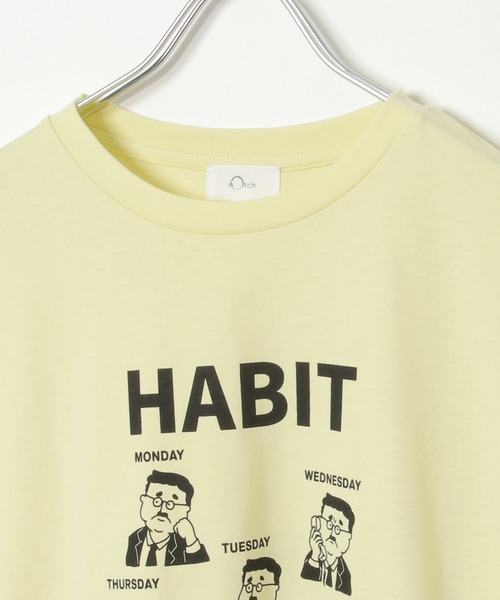 notch.（ノッチ）の「DADDY Tシャツ（Tシャツ/カットソー・レディース・グリーン/イエロー/ホワイト・M）」の10枚目の写真