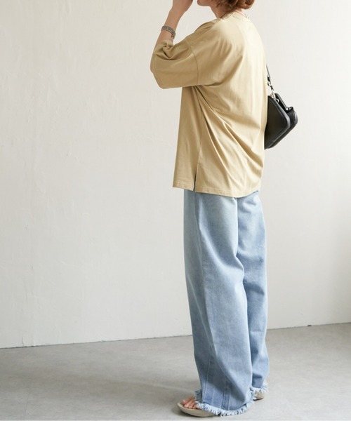 notch.（ノッチ）の「DADDY Tシャツ（Tシャツ/カットソー・レディース・グリーン/イエロー/ホワイト・M）」の18枚目の写真