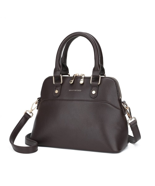 MERCURYDUO（マーキュリーデュオ）の「【MERCURYDUO/マーキュリーデュオ】 ブガッティ　ハンドバッグ（ハンドバッグ・レディース・ブラック/アイボリー/ダークブラウン・FREE）」の8枚目の写真