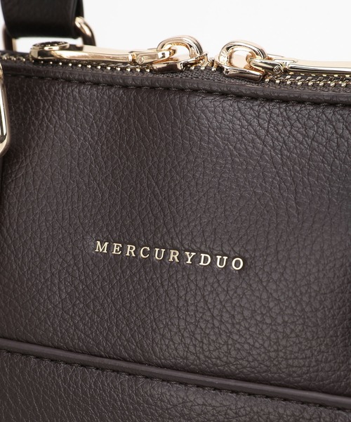 MERCURYDUO（マーキュリーデュオ）の「【MERCURYDUO/マーキュリーデュオ】 ブガッティ　ハンドバッグ（ハンドバッグ・レディース・ブラック/アイボリー/ダークブラウン・FREE）」の11枚目の写真