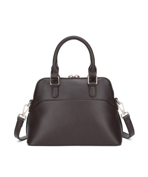 MERCURYDUO（マーキュリーデュオ）の「【MERCURYDUO/マーキュリーデュオ】 ブガッティ　ハンドバッグ（ハンドバッグ・レディース・ブラック/アイボリー/ダークブラウン・FREE）」の14枚目の写真