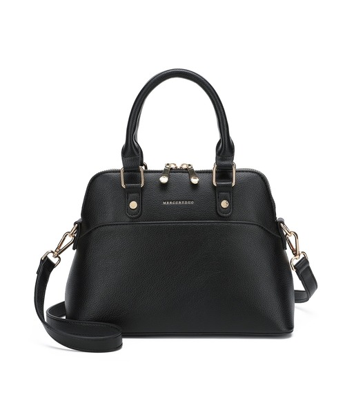 MERCURYDUO（マーキュリーデュオ）の「【MERCURYDUO/マーキュリーデュオ】 ブガッティ　ハンドバッグ（ハンドバッグ・レディース・ブラック/アイボリー/ダークブラウン・FREE）」の17枚目の写真