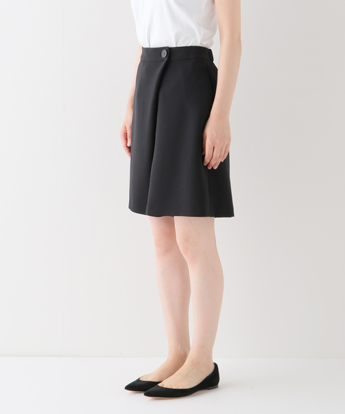 NOBLE✨ノーブル ストレッチフロントスリットパンツ　ブラック　36 予約》コンシールスリットストレッチレギンス（その他パンツ