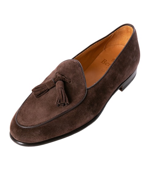 Berwick タッセルローファー スエード 4951RESGBK 黒 40 Berwick1707 | タッセルローファー スエード | 4951FLSGNV – バー