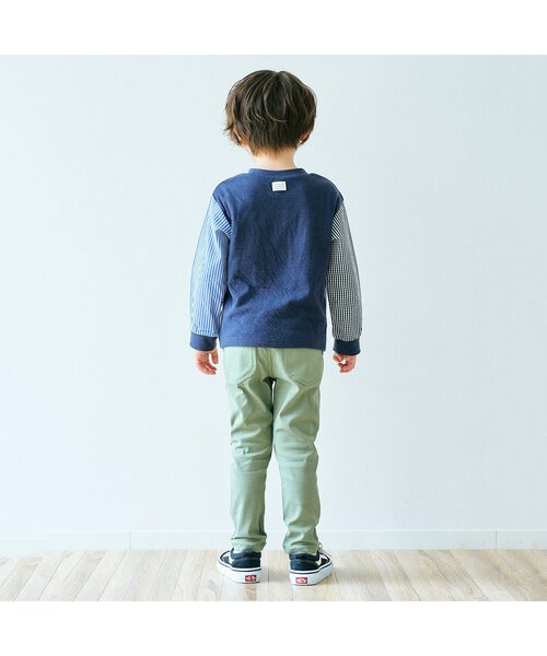 apres les cours（アプレレクール）の「スキニー/7days Style pants（その他パンツ・キッズ・ベージュ/カーキ/ブラック/インディゴブルー/ラベンダー・130/110/140/80/120/90/100）」の9枚目の写真