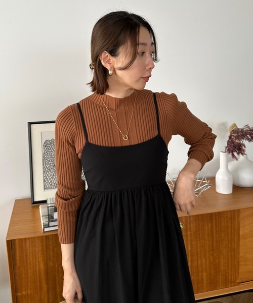 Doux archives(ドゥアルシーヴ)の「ランダムリブニットプルオーバー(ニット/セーター)」 - WEAR