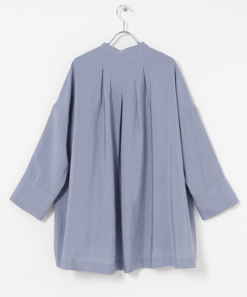 URBAN RESEARCH（アーバンリサーチ）の「フロントデザインドルマンブラウス（シャツ/ブラウス・レディース・ブルー/オフホワイト/ブラック・FREE）」の20枚目の写真