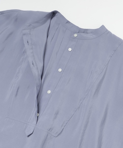 URBAN RESEARCH（アーバンリサーチ）の「フロントデザインドルマンブラウス（シャツ/ブラウス・レディース・ブルー/オフホワイト/ブラック・FREE）」の21枚目の写真