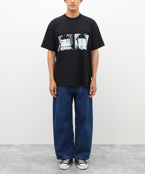 C.E（シーイー）の「【C.E / シーイー】DISPLEASED T（Tシャツ/カットソー・メンズ・ブラック・LARGE/X-LARGE/MEDIUM）」の2枚目の写真