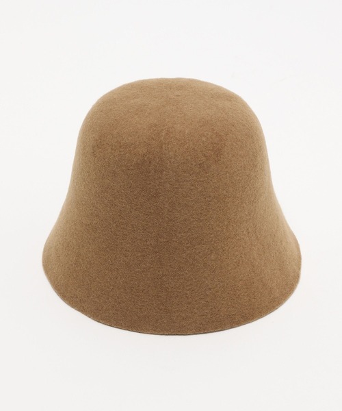 LAKOLE（ラコレ）の「バスクベルハット / 960787（ハット・レディース・ブラック/ブラウン/オフホワイト/キャメル・FREE）」の4枚目の写真