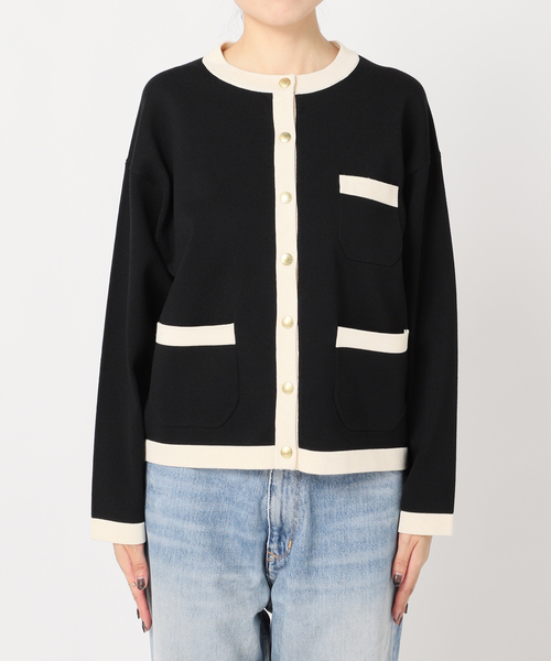 Traditional Weatherwear(トラディショナルウェザーウェア)の「【Traditional Weatherwear】ARKLEY KNIT(カーディガン/ボレロ・レディース・ブラック・SMALL)」の12枚目の写真