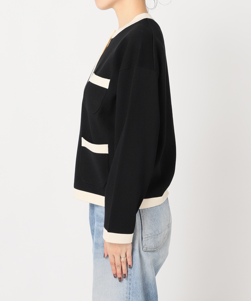 Traditional Weatherwear(トラディショナルウェザーウェア)の「【Traditional Weatherwear】ARKLEY KNIT(カーディガン/ボレロ・レディース・ブラック・SMALL)」の13枚目の写真