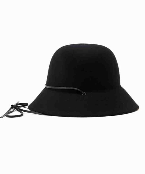 Casselini(キャセリーニ)の「【Casselini】ナロウリボン付きハット 232-110711(ハット・レディース・ピンク/ブラック/ブラウン・FREE)」の8枚目の写真