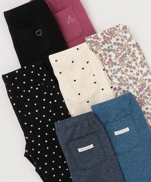 petit main（プティマイン）の「【プティプラ】GIRLS10分丈レギンス（レギンス/スパッツ・キッズ・ネイビー/マルチ/アイボリー/ピンク/ブルー/チャコール/ブラック・130cm/120cm/80ｃｍ/90cm/100cm/110cm）」の19枚目の写真